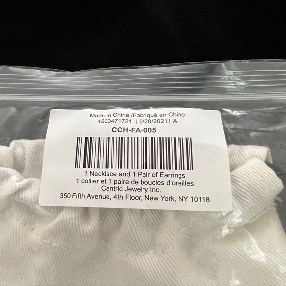 Coach Open Circle Necklace and Tea Rose Stud Earring Set NEW Rose Gold - Picture 7 of 7